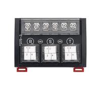 Modulo di espansione morsettiera for cablaggio con terminale a vite su guida Din 5~240VAC/DC universale 15A 1 pezzo(S075-3)