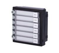 Hikvision Modulo Nametag DS-KD-KK 6 pulsanti accessorio per videocitofono