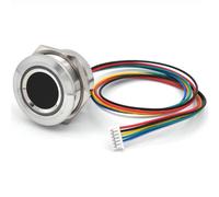 Modulo Di Impronte Digitali Capacitivo MX1256Pin RGB LED DC5V UART R5035V