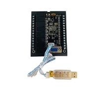 Modulo di ingresso/uscita PLC FX1N-20MR - 12DI/8DO per scheda di controllo industriale di uscita a relè per l'automazione, con alimentazione 10-28VDC, AD/DA a 12 bit, Mema a 2000 fasi (A)