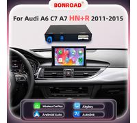 Modulo di interfaccia automatica Android BONROAD Wireless CarPlay per sistema Audi A6 A7 HN + R con collegamento a specchio Bluetooth HNR
