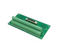 Modulo Di Interfaccia Compatibile Con Le Parti Della Guida DIN | Breakout Femmina MDR A 50 Pin. Passo 0,05". Modulo Terminale SCSI 50. Montaggio Su Guida DIN.(MDR-50P-A1)