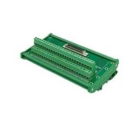 Modulo Di Interfaccia Compatibile Con Le Parti Della Guida DIN | Breakout Femmina MDR A 50 Pin. Passo 0,05". Modulo Terminale SCSI 50. Montaggio Su Guida DIN.(MDR-50P-A3)