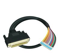Modulo di interfaccia for montaggio su guida DIN Servo DB50 1PCS, scheda breakout maschio o femmina DB50, morsettiera DB50 a vite(HL-DB50-MIO-1M)