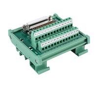Modulo di interfaccia per montaggio su guida DIN DB25 con connettore maschio/femmina