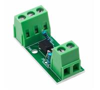 Modulo di isolamento optoaccoppiatore a 1 canale, 1~20 pezzi, PC817, isolatore fotoelettrico, supporto for guida, scheda motore di azionamento, 3V-5V, 12V, 24V(Input 24V 1pcs)