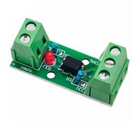 Modulo di isolamento optoaccoppiatore a 1 canale, 3 V ~ 24 V, 1~20 pezzi, scheda motore di azionamento con supporto for guida fotoelettrica PC817 EL817(Input 3V-24V 10PCS)