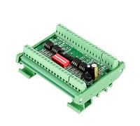 Modulo di isolamento optoaccoppiatore PolyGen progettato come convertitore di livello di interfaccia PLC a 8 canali, questa scheda converte segnali NPN PNP in NPN a livelli di 5 V