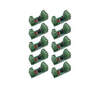 Modulo di Isolamento Optoisolatore A 1 Canale PC817 3V-5V Supporto per Guida Fotoelettrica Scheda Motore di Azionamento PLC 10 Pezzi