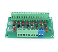 Modulo di isolamento ottico segnale conversione PLC Optocoubler Board 8 canali