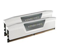 CORSAIR VENGEANCE RGB DDR5 RAM 32GB (2x16GB) 5600MHz CL40 Intel XMP - Bianco