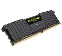 Corsair Vengeance LPX Memorie per Desktop a Elevate Prestazioni, 16 GB (1 X 16 GB), DDR4, 2400 MHz, C16 XMP 2.0, Nero, dissipatore calore