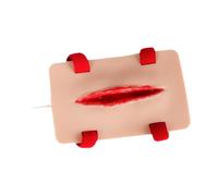 Modulo di pelle ferita simulato Modello di pratica suturi chirurgiche