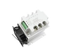Modulo Di Regolazione Della Tensione CA Trifase 15A-40A Con Dissipatore Calore E Regolatore Potenza Ventola Relè A Stato Solido Tiristore(40A (10KW))