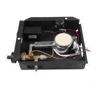 Modulo di ricambio per bruciatore riscaldatore da patio, per riscaldatori a propano a tubo di vetro a 4 lati, kit di montaggio di controllo 47000 BTU con termocoppia, valvola di sicurezza