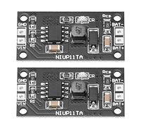 Modulo di Ricarica 2 pezzi, 1-8 celle Ni-Ca Ni-metallo Ibrido Carica della Batteria Componenti elettronici Modulo di Ricarica Display digitale per la Ricarica Solare(NIUP11TA_6S 1-Cell(6S))