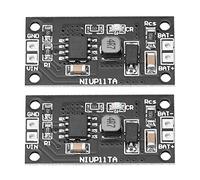 Modulo di Ricarica 2 pezzi, 1-8 celle Ni-Ca Ni-metallo Ibrido Carica della Batteria Componenti elettronici Modulo di Ricarica Display digitale per la Ricarica Solare(NIUP11TA_5S 1-Cell(5S))