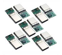 Modulo di ricarica rapida PD/QC Decoy Board da 10 pezzi, cavo di attivazione CC PD 2 3.0, spina maschio USB tipo C, connettore QC4 9 V