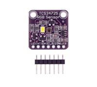 Modulo di riconoscimento dei sensori luminosi di alta sensibilità TCS34725 LED per elettronica per analisi del colore Sensori di colore di risultato accurato