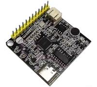 Modulo di riconoscimento vocale, 1 pacchetto di controllo offline parole personalizzate 8 IO sviluppo ad alta precisione elettronica industriale (saldato)