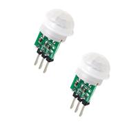 Modulo di rilevamento del movimento del corpo umano compatto PIR scheda ritardo regolabile basso consumo energetico per modulo sensori a infrarossi dispositivo IntelligentHome