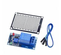 Modulo di rilevamento delle gocce di pioggia da 12 V Modulo sensore di rilevamento dell'acqua piovana per robotica e monitoraggio meteorologico