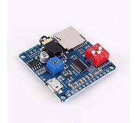 Modulo di riproduzione vocale, lettore MP3 UART I/O Trigger Amplificatore Classe D 5W Serial Port Control Playback Compatibile