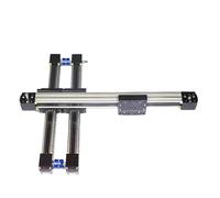 Modulo di scorrimento a cinghia sincrona di precisione con vite a sfere XYZ, gantry a tre assi, attuatore lineare a sbalzo, banco da lavoro con guida di scorrimento(Combination F)
