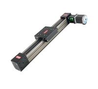 Modulo di scorrimento a cinghia sincrona di precisione RXP60, asse XYZ, attuatore lineare ad albero, banco da lavoro alternativo(Guide Nema 23,200mm)