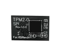 Modulo di Sicurezza per Crittografia TPM 2.0 Scheda Remota Modulo di Sicurezza SPI TPM2.0 un 14 Pin per Scheda Madre ASROCK