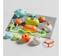 Modulo di sperimentazione per circuiti fisici, puzzle combinatorio fai da te per bambini, kit di scoperta elettronica, adatto per comuni basette elettroniche, dai 3 anni in su