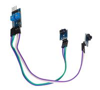 Modulo di Tracciamento IR Ad Alta sensibilità TCRT5000 Modulo Sensore di Tracciamento Bidirezionale Rilevamento Auto Intelligente 3,3 V-5 V