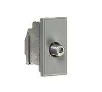 Modulo di uscita TV SAT schermato 25 x 50mm - Grigio