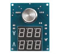 Modulo digitale DC Step Down con voltmetro e amperometro | Scheda convertitore XL4016 | Regolatore di tensione ad alta potenza per sistemi di controllo dell'automazione industriale