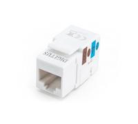 Modulo DIGITUS Keystone - Cat-5e - non schermato - RJ45 - Classe D - 100 MHz - 1GBase-T - Senza utensili di montaggio - Nero, Modulo Keystone - Nero, Cat 5E - Non Schermato