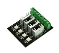 Modulo dimmer AC a 4 canali 3,3 V/5 V con isolamento optoaccoppiatore, BTA16-600B TRIAC, rilevamento di passaggio zero, per microcontrollori, riscaldatori, pompe e motori, controllo da 220 V a 10 A