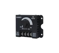 Modulo dimmer LED for strisce luminose luminose con regolazione della luminosità della scatola luminosa 30A12V24V manopola di controllo della luminosità(12v24v【manual adjustment mute】)