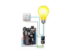 Modulo Dimmer per Luci A 1 Canale, 8A, Logica 3.3V/5V, CA 50/60Hz, per Lampade, Resistenze, Ventilatori, Pompe e Purificatori D'Aria.