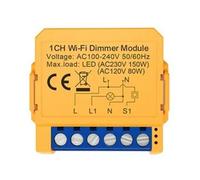 Modulo Dimmer WiFi Tuya 1 Gang Modulo Luce Controllo Remoto APP