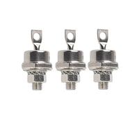 Modulo Diodo, 40A Sostituzione Stabile 3 Pezzi Diodo Raddrizzatore a Spirale Ferro 40HFR120 per Generatore Diesel (Catodo)