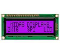 Modulo Display LCD 16X2 Nero Su RGB 5V SPI FSTN Positivo Trasflessivo