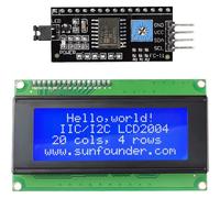 Modulo Display LCD 20X4 2004 Con Adattatore Interfaccia Seriale IIC/I2C IIC I2C