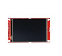 Modulo Display LCD da 3,5 pollici con risoluzione TFT 320x480 per Arduino SPI Interfaccia 3.3V/5V Compatibile con Telaio ABS Rosso e Touch Pen