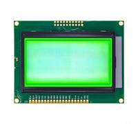 Modulo display LCD grafico STN, schermo semi-trasmissivo, 93 x 70 mm, giallo, verde, blu, grigio, per strumenti di controllo industriale (verde)