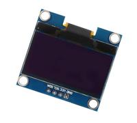 Modulo Display OLED 1,3 Pollici 1pc IIC I2C Comunicare 128X64 Testo Bianco per Funzione MP3 Cellulare