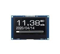 Modulo Display OLED da 2,42 Pollici 128x64, Interfaccia Seriale SSD1309 SPI I2C, Schermo LCD Ad Alta Definizione Bianco