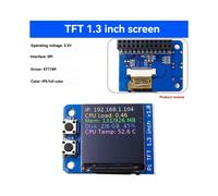 Modulo Display TFT da 1,3 Pollici A Colori con Interfaccia SPI per Raspberry Pi Pio