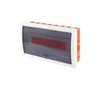 Modulo Distributore 1x18 Incasso IP40 Bianco RM-PT-18M