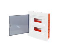 Modulo Distributore 2x12 Incasso IP40 Bianco RM-PT-24M