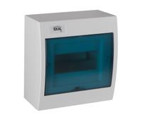 Modulo distributore plastica 1x8 da incasso IP30 IDEAL TS 23611